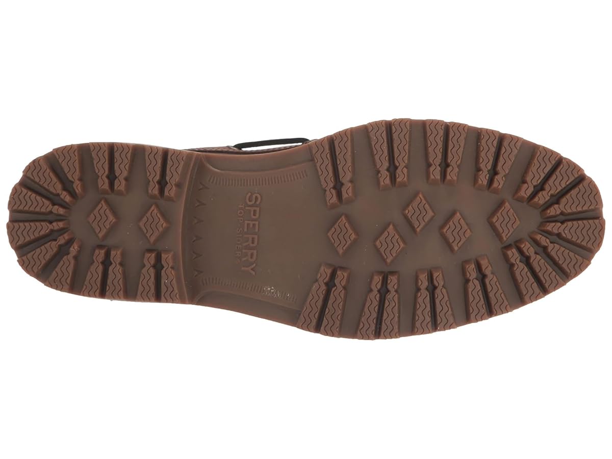 【未使用】SPERRY TOPSIDER A/O LUG 3-EYE Sperry Men's A/O 3-Eye Vibram Lug Boat Shoe, Tan, 8 M US